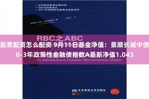 股票配资怎么配资 9月11日基金净值：景顺长城中债0-3年政策性金融债指数A最新净值1.043