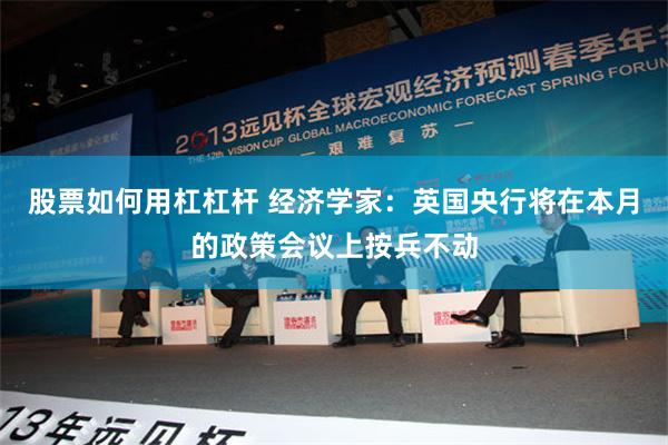 股票如何用杠杠杆 经济学家：英国央行将在本月的政策会议上按兵不动