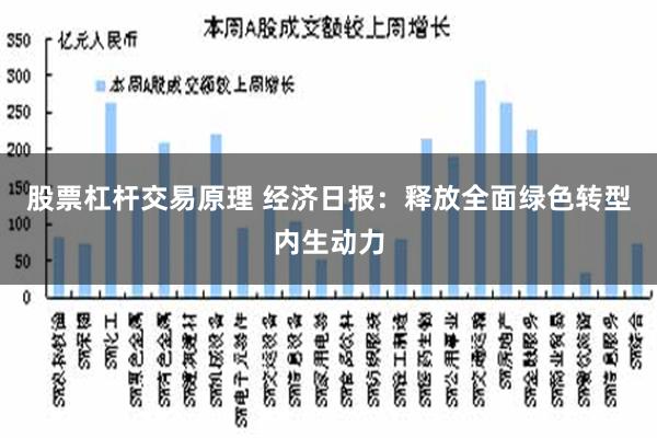 股票杠杆交易原理 经济日报：释放全面绿色转型内生动力
