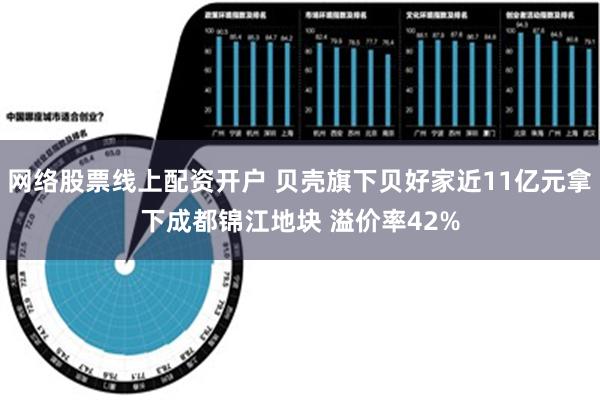 网络股票线上配资开户 贝壳旗下贝好家近11亿元拿下成都锦江地块 溢价率42%