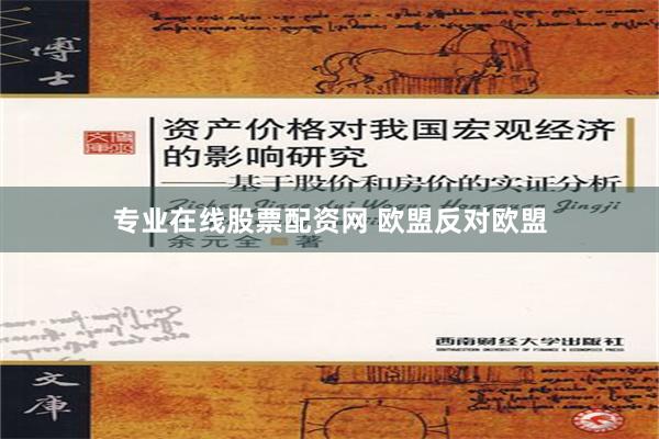 专业在线股票配资网 欧盟反对欧盟