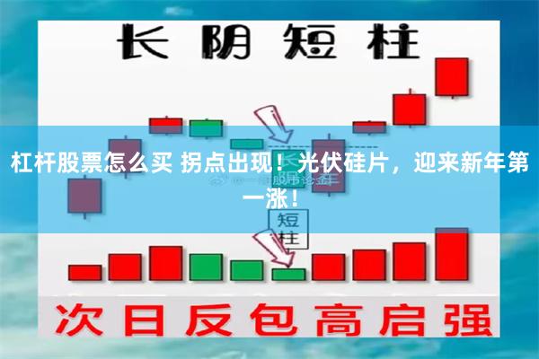 杠杆股票怎么买 拐点出现！光伏硅片，迎来新年第一涨！