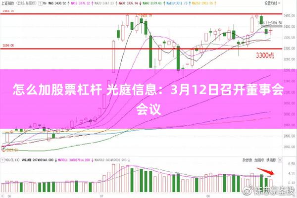 怎么加股票杠杆 光庭信息：3月12日召开董事会会议