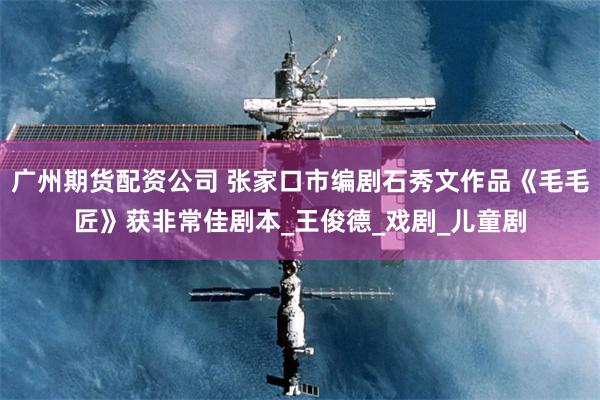 广州期货配资公司 张家口市编剧石秀文作品《毛毛匠》获非常佳剧本_王俊德_戏剧_儿童剧