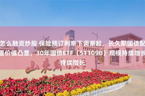 怎么融资炒股 保险预订利率下调潮起，长久期国债配置价值凸显，30年国债ETF（511090）规模持续增长